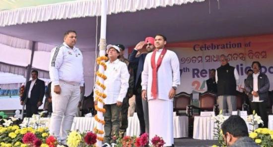 Namal Rajapaksa Attends Indian Republic Day